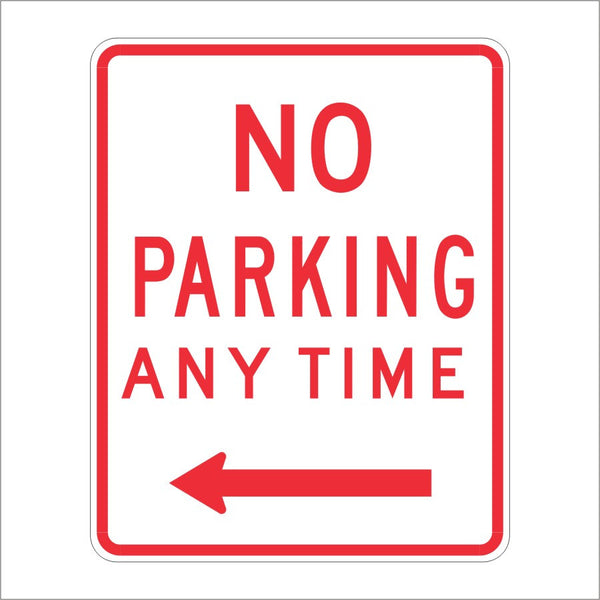 no parking anytime sign