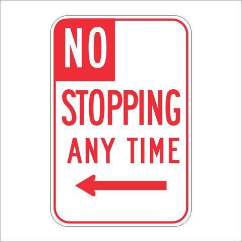 no stopping anytime