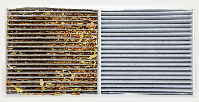 Dirty Cabin Air Filter