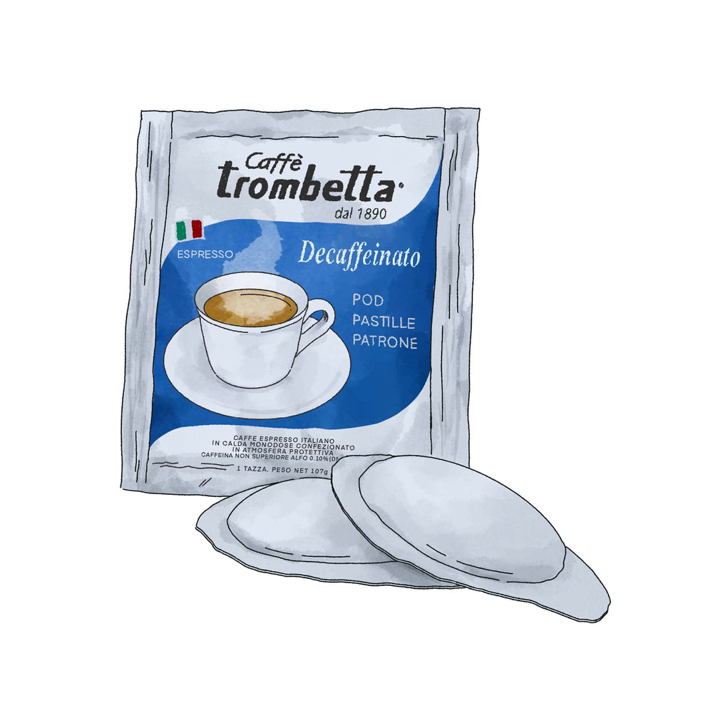 Oro (Gold) Coffee Pods  Caffé Trombetta – Caffe Trombetta