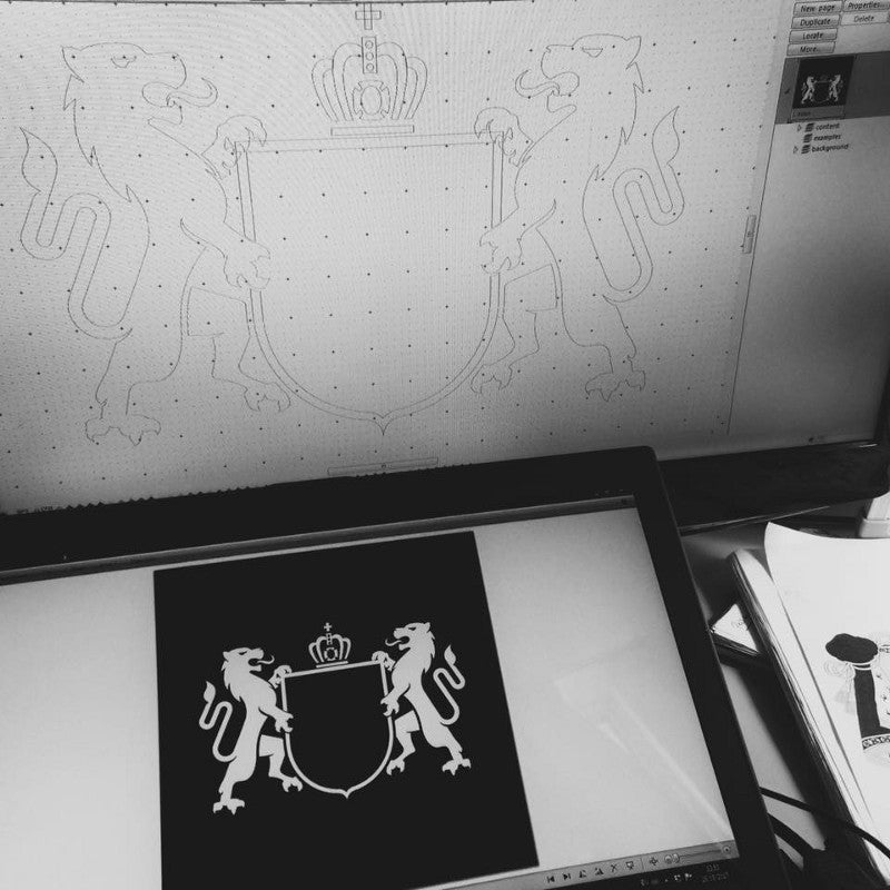 creating the crest