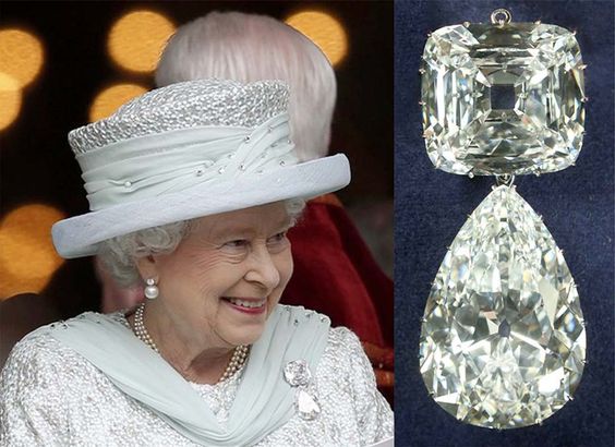 Cullinan brooch the queen