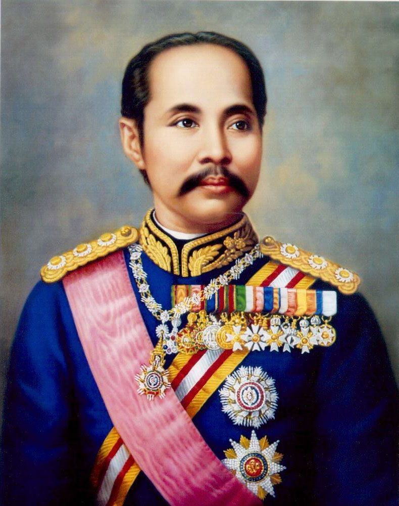 Portrait of King Chulalongkorn in one of his Western attires