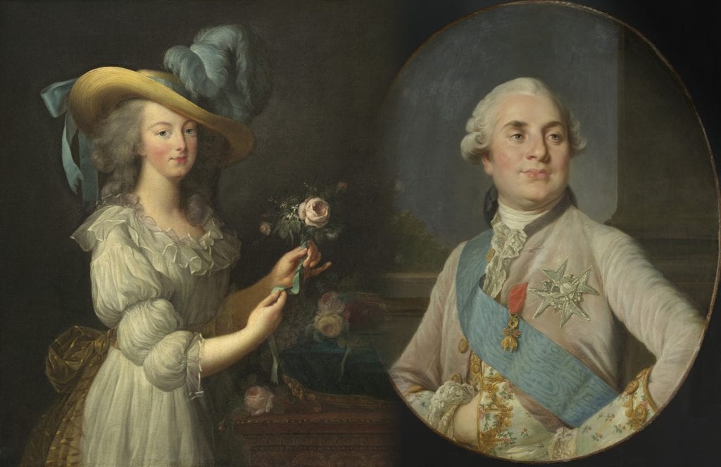 Marie Antoinette and King Louis XVI