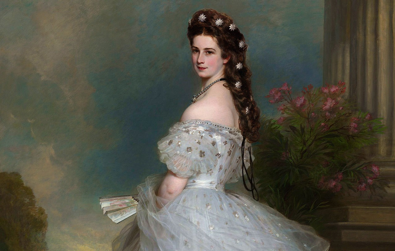 Painting of Empress Sisi by Franz Xaver Winterhalter