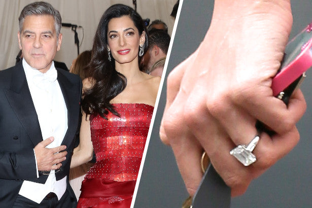 Amal Clooney's engagement ring