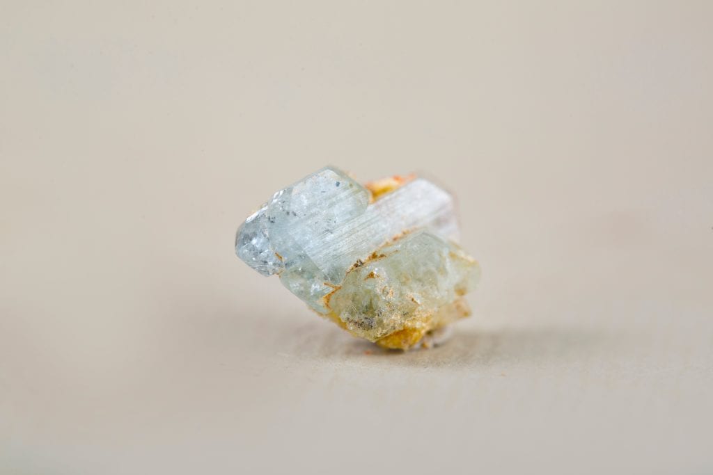 piece of uncut topaz