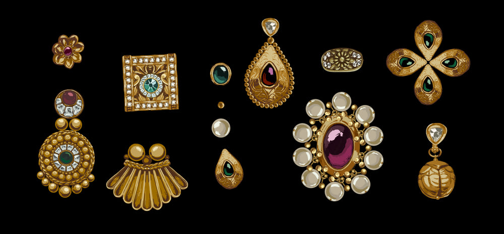 retro jewelry