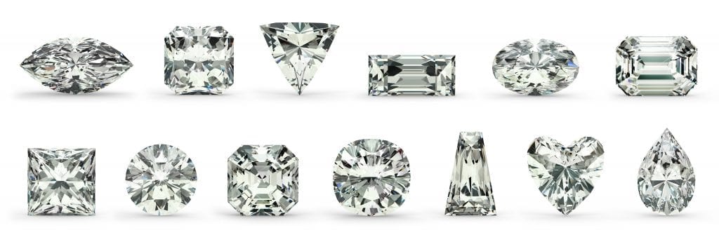 various diamond cuts