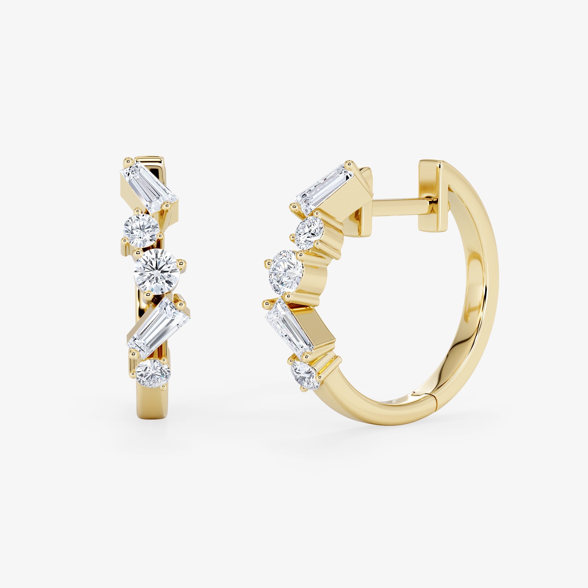 Canals Singel Earrings - Royal Coster Diamonds