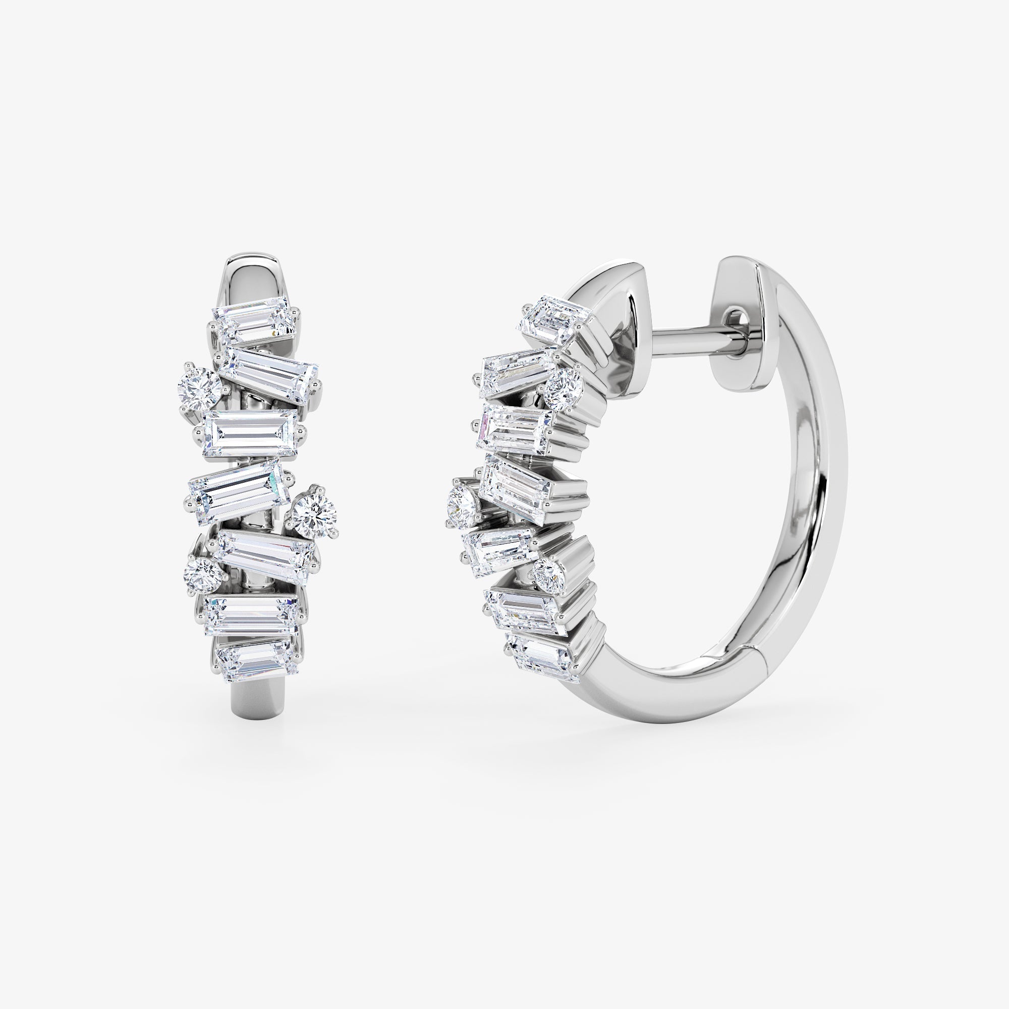 Canals Singel Earrings - Royal Coster Diamonds