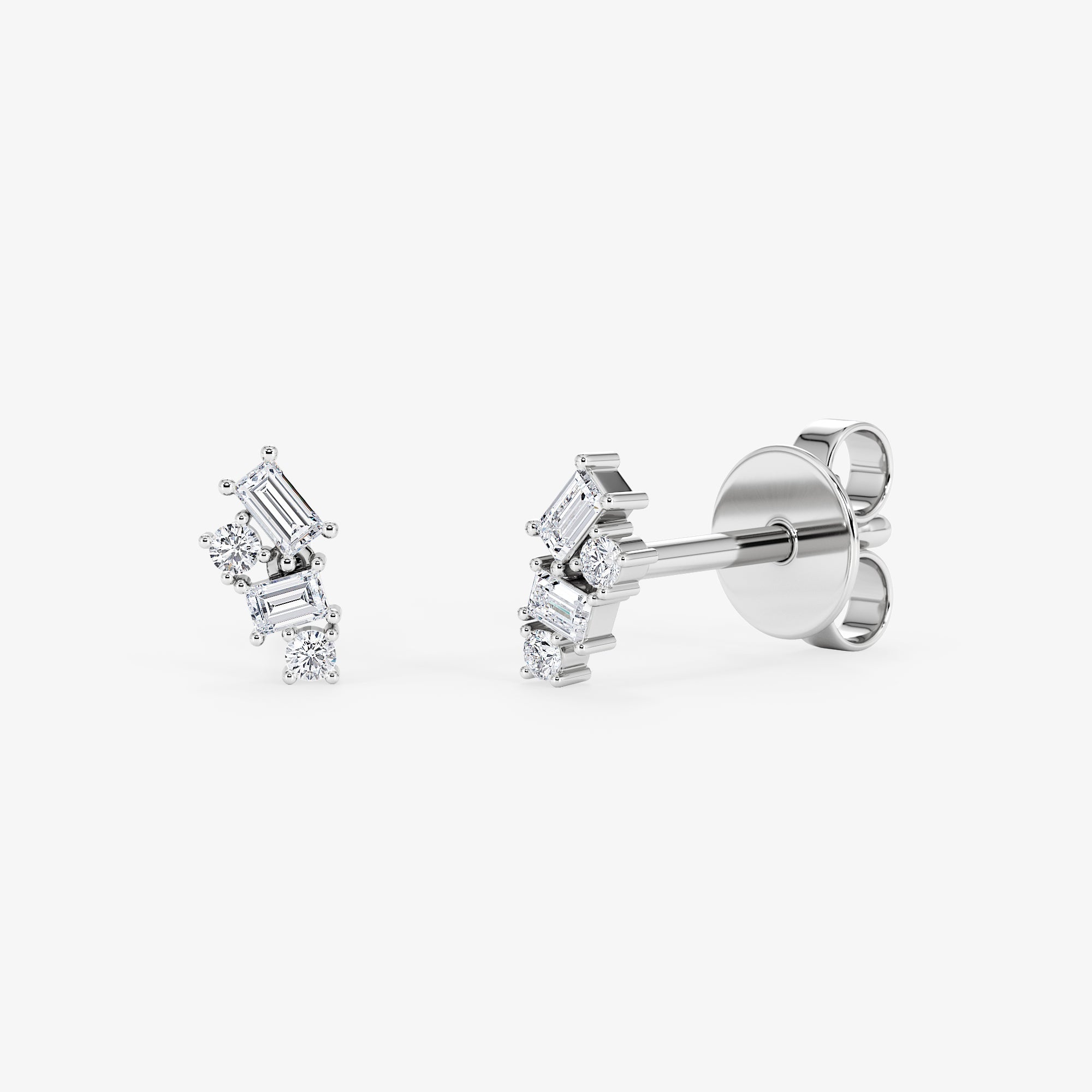 Canals Singel Earrings - Royal Coster Diamonds