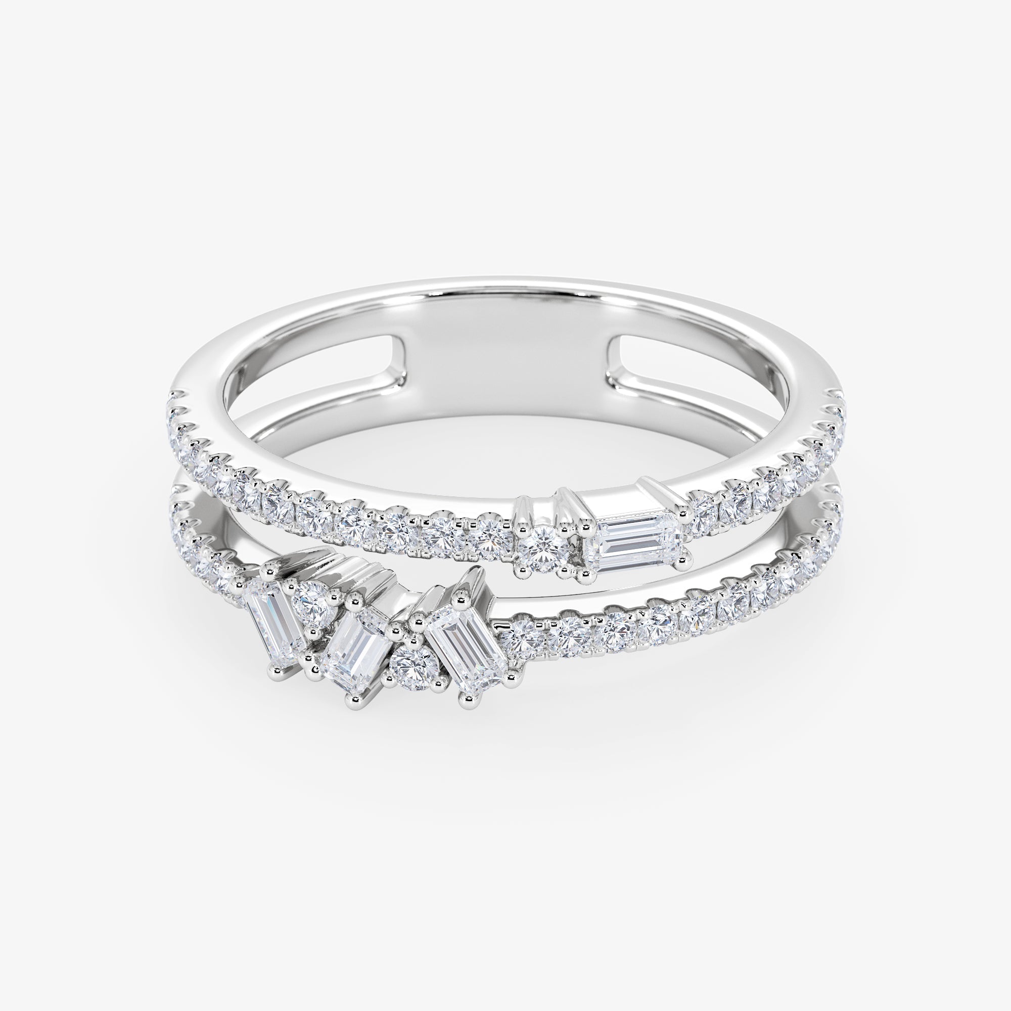 Canals Spiegel Ring - Royal Coster Diamonds