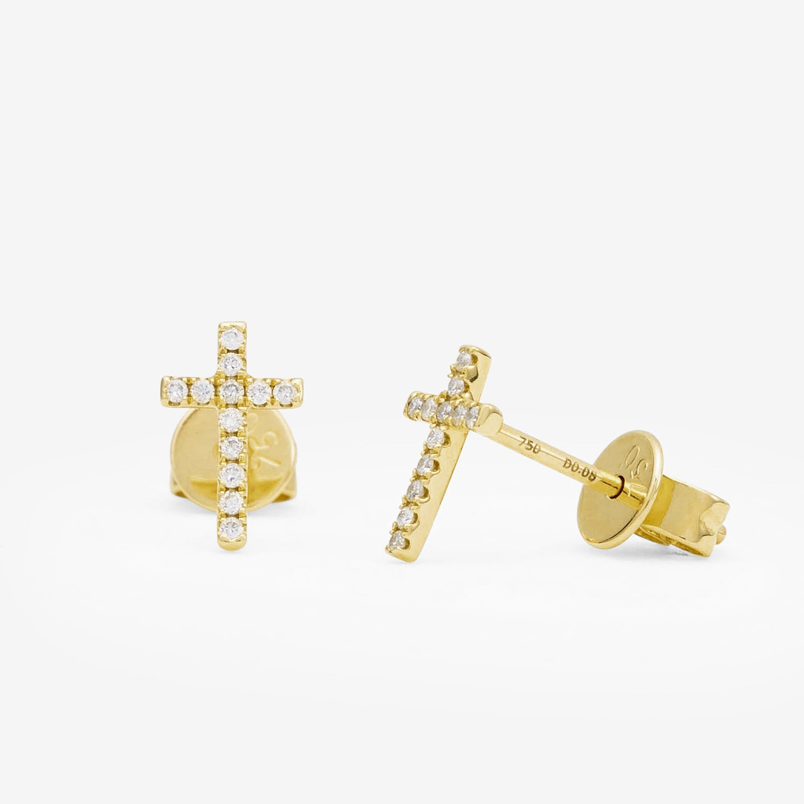 Cross Earrings - Royal Coster Diamonds