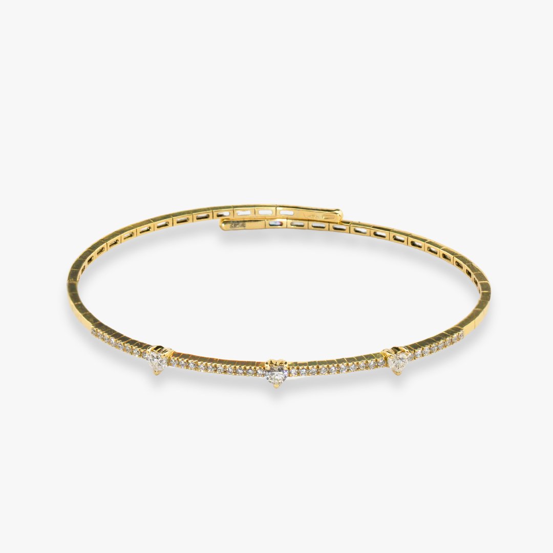 Heart Bangle - Royal Coster Diamonds