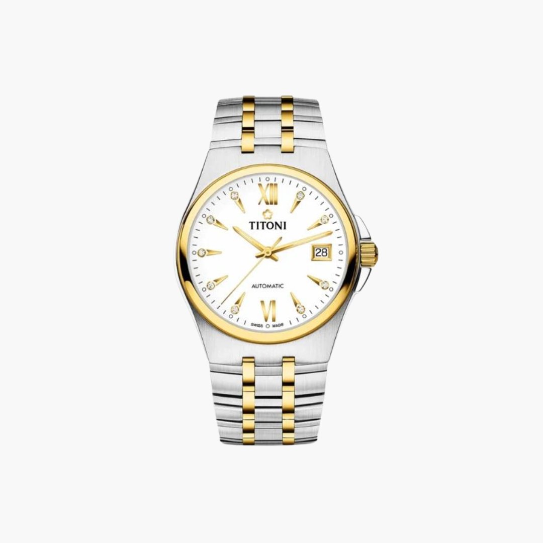 Impetus Automatic 38Mm White Dial - Royal Coster Diamonds