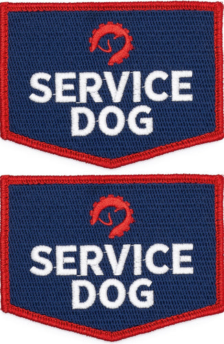 Service Dog Patch Do Not Pet Embroidered Iron On – Patch Collection