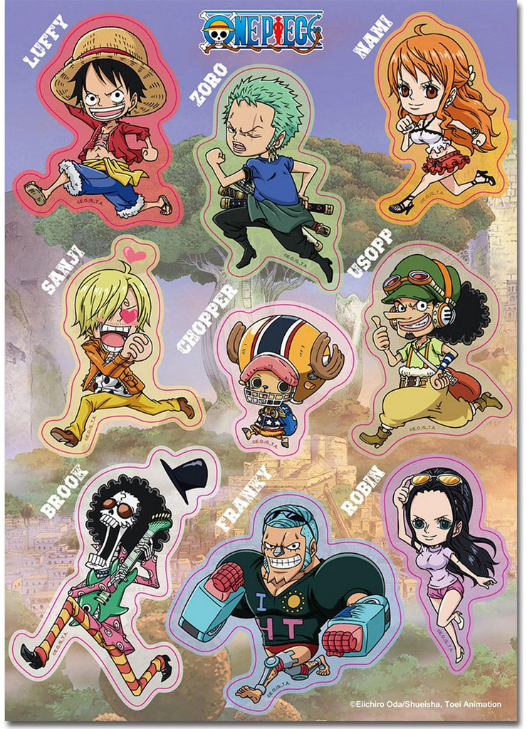 One Piece Deco Sticker Wano Country Arc #06 Franky 2 pieces Ensky