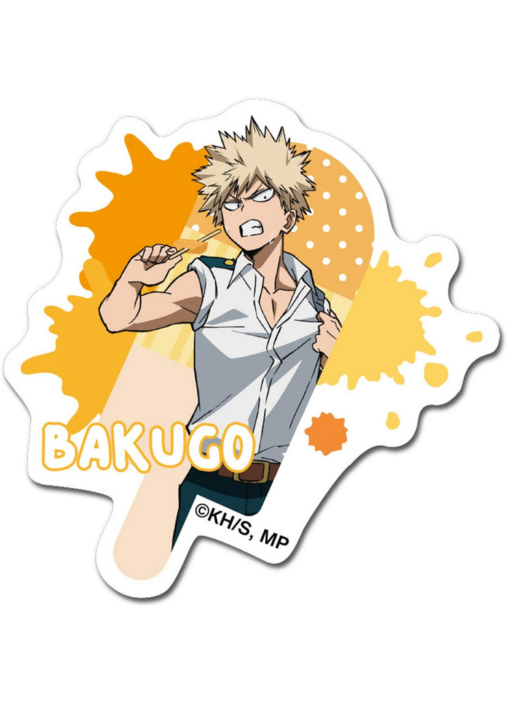 My Hero Academia - Ice Cream Katsuki Bakugo Die-Cut Sticker 3.5 ...