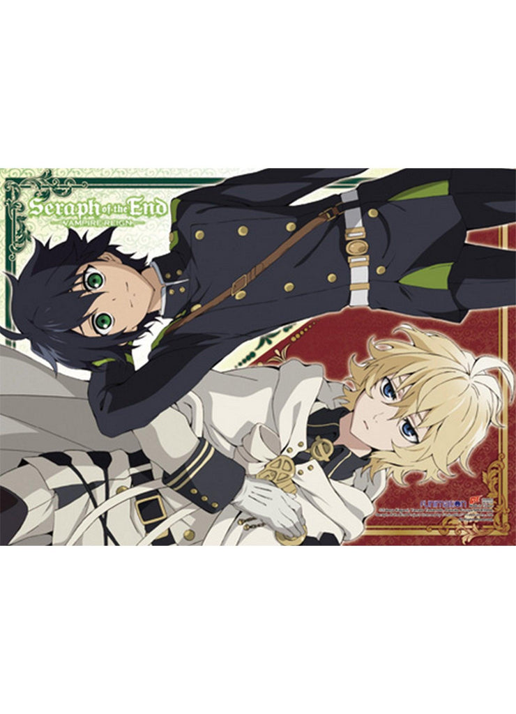 Seraph Of The End - Guren Ichinose & Ferid Bathory Wall Scroll