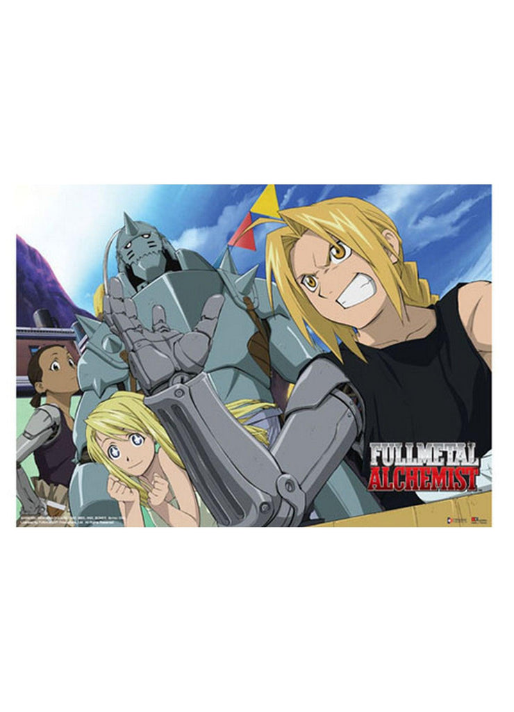 Fullmetal Alchemist Brotherhood Edward Elric Wall Scroll – Shadow