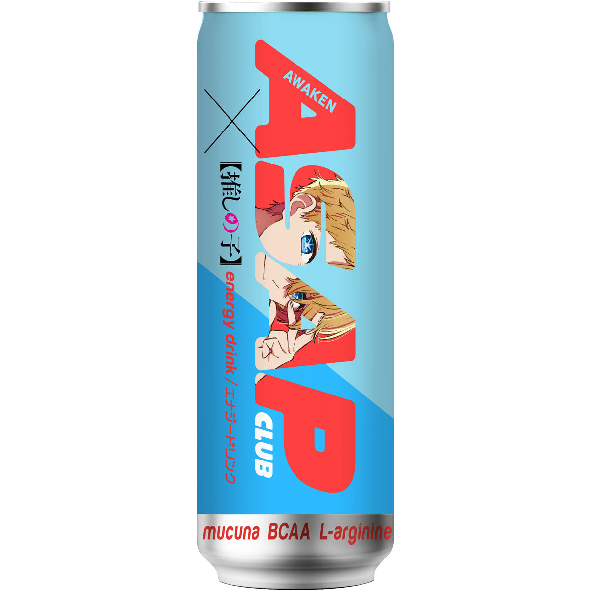 ASAP CLUB × Oshinoko Energy drink AWAKEN Aqua (250ml)--0