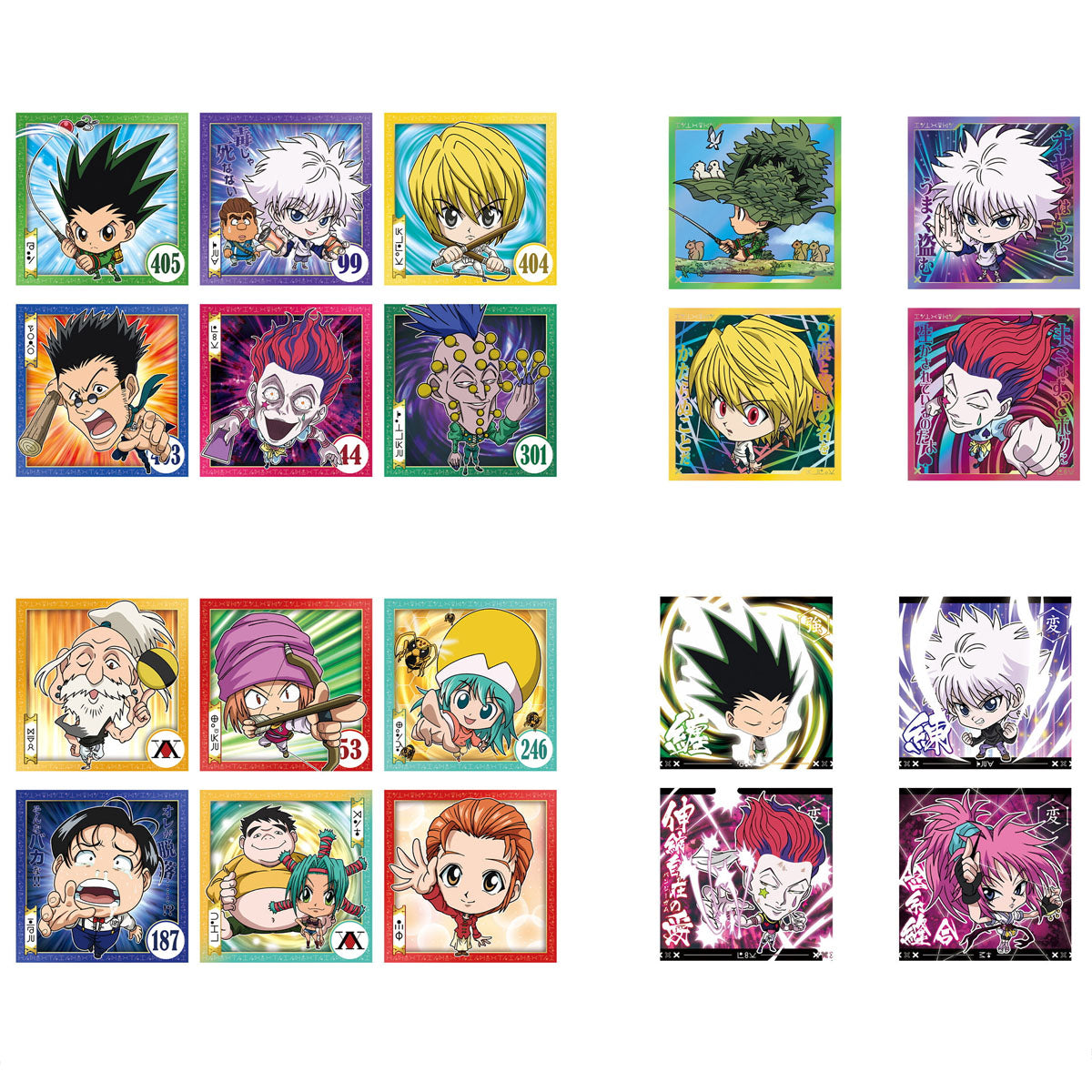 HUNTER x HUNTER Niformation Sticker x Wafer vol.5 | YattaJapan