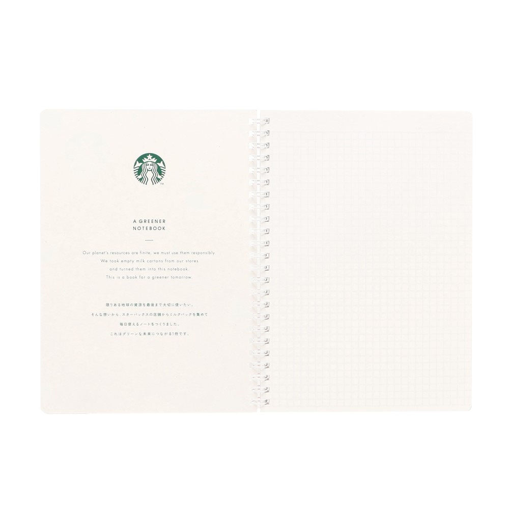 Starbucks Sakura 2024 - Starbucks Campus Ring Note Baby Pink