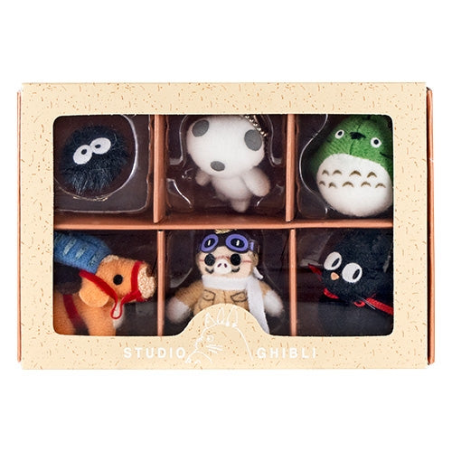 Studio Ghibli Collection Ball Chain Mascot Totoro Set (6)--0