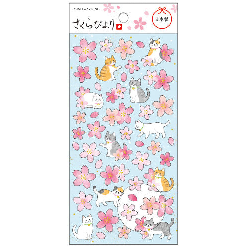 Stickers Sakura & Chat--0