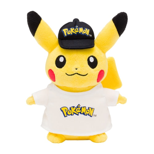 Pikachu Plush "Pokémon Logo"--0
