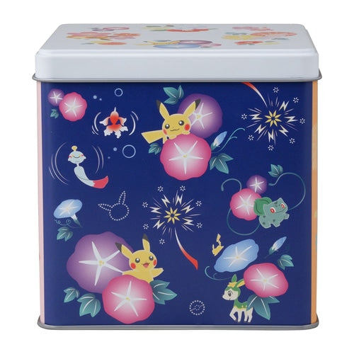 Arare (snack) Pokémon "Haru Natsu Aki Fuyu" (metal box)--1