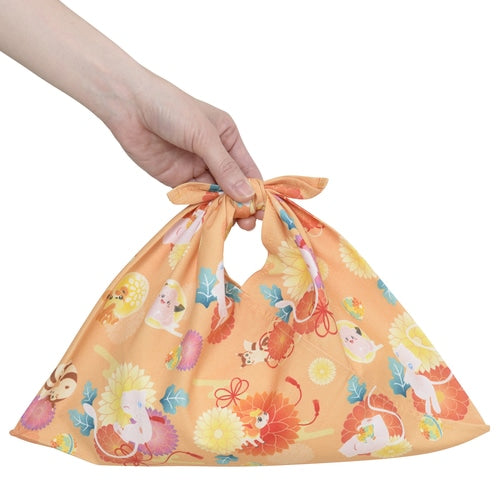 Furoshiki Pokémon "Haru Natsu Aki Fuyu" Orange--1