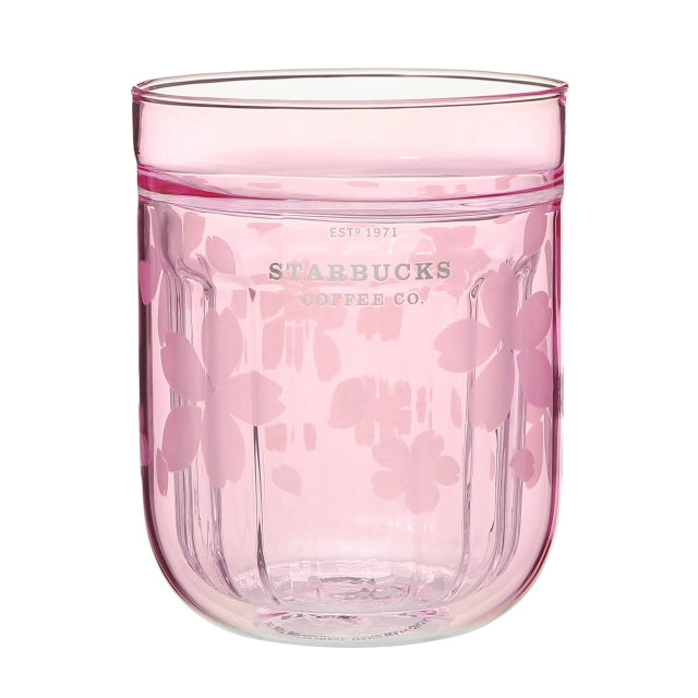 Starbucks Sakura 2021 - Verre Rose 296ml--0