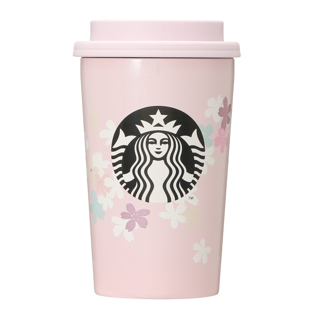 Starbucks Sakura 2021 - Stainless TOGO Cup Tumbler Pink Breath 355ml--0