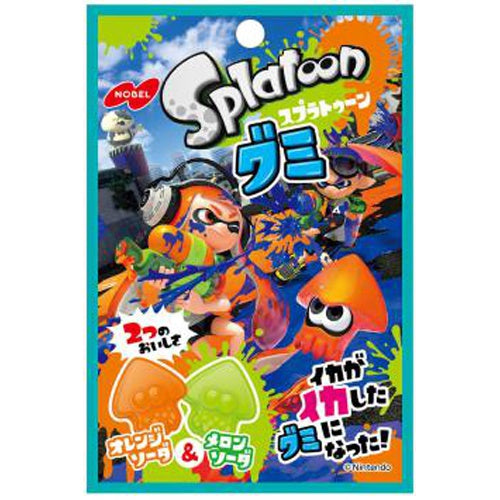 Splatoon Gummy - Orange & Melon Soda--0