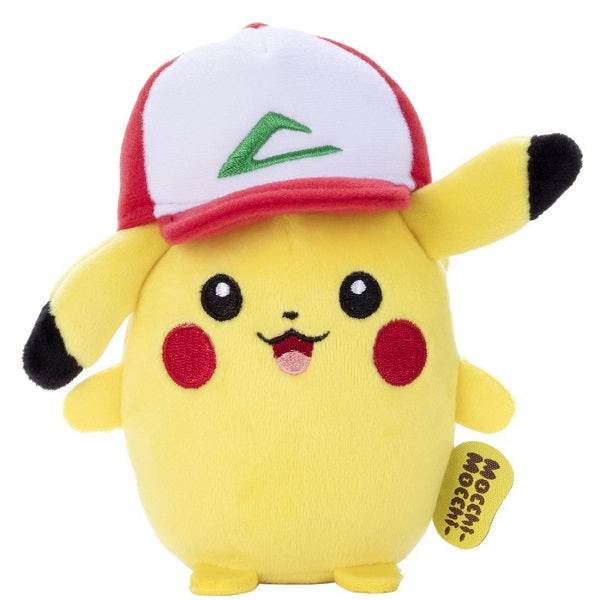 Pokémon Mocchi Mocchi Mini Peluche Pikachu (Original Cap)--0