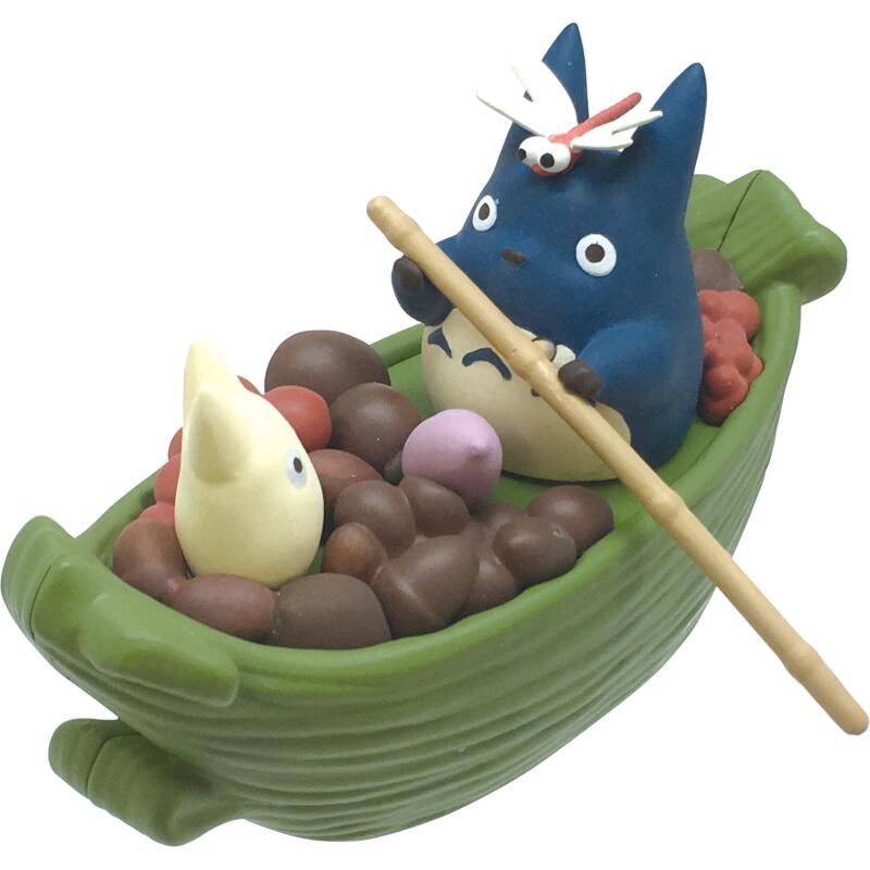 Mon Voisin Totoro - Pullback Collection Bâteau feuille de bambou--0