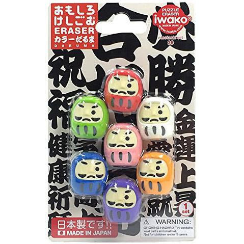 Japanese Daruma Eraser--0