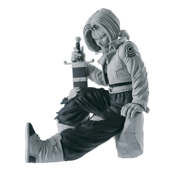 Dragon Ball Z - Banpresto World Figure Colosseum - Sculpture Tenkaichi Budoukai 2 Vol.8 - Trunks Monochrome--0