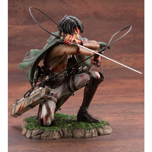 ARTFX J Attack on Titan Levi Ackerman Fortitude ver. 1/7 Figure--1