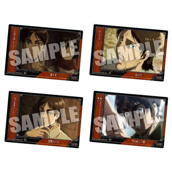 Attack on Titan Wafer The Final Season Vol.2 (with card)--2