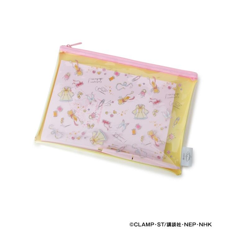 Card Captor Sakura - Stationery Set Papeterie [Pouch, Notebook, Pen] - Sewing Pattern--0