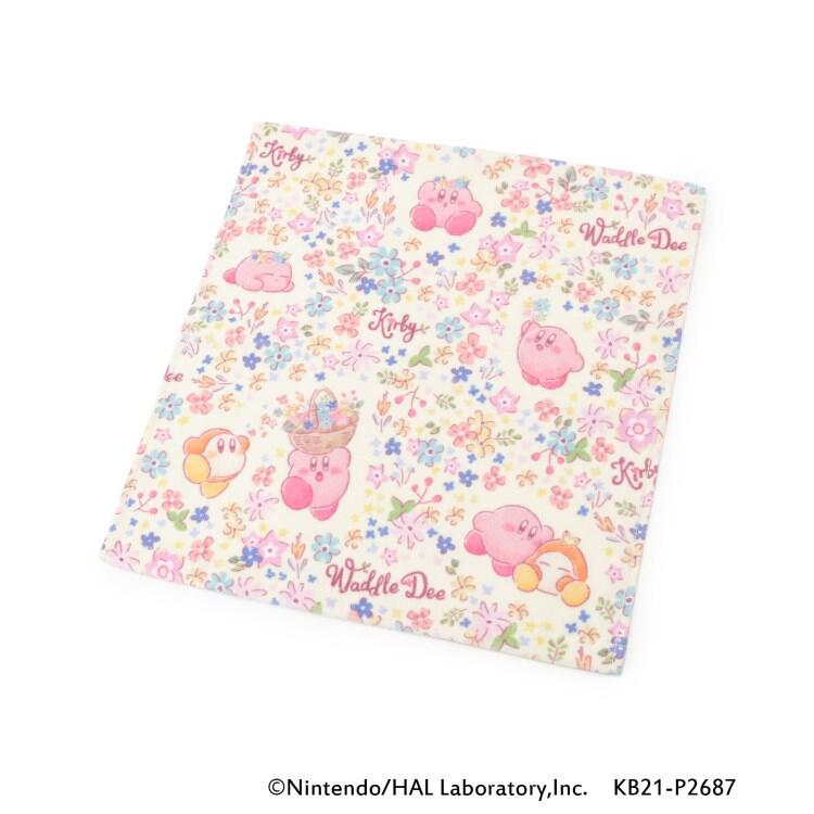 Serviette Kirby - Motifs Fleurs--0