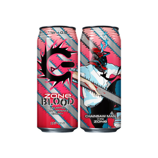 ZONe BLOOD Energy Drink Ver.1.0.0 Chainsaw Man (500ml)--1