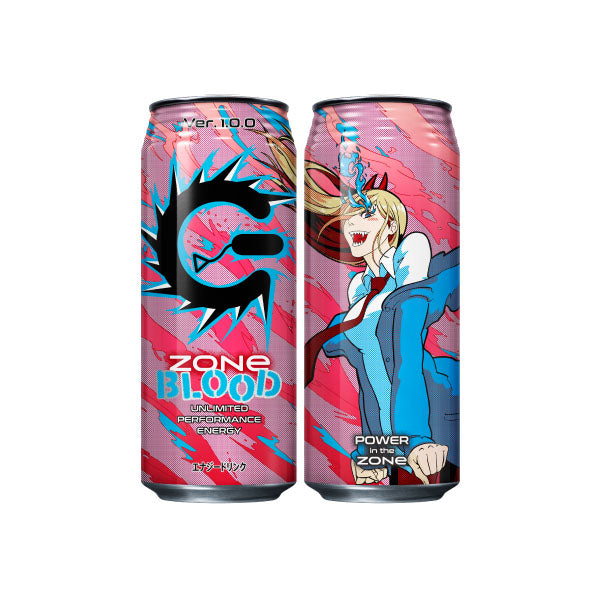 ZONe BLOOD Energy Drink Ver.1.0.0 Chainsaw Man (500ml)--2