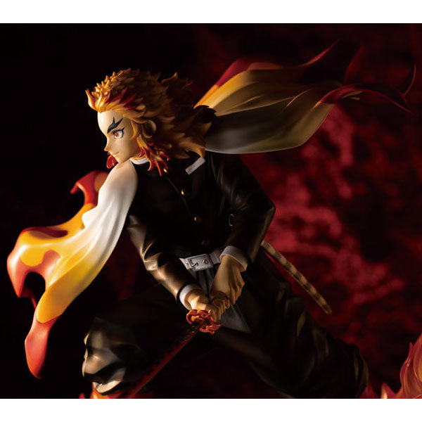 ARTFX J Demon Slayer: Kimetsu no Yaiba Kyojuro Rengoku 1/8 Complete Figurine--2