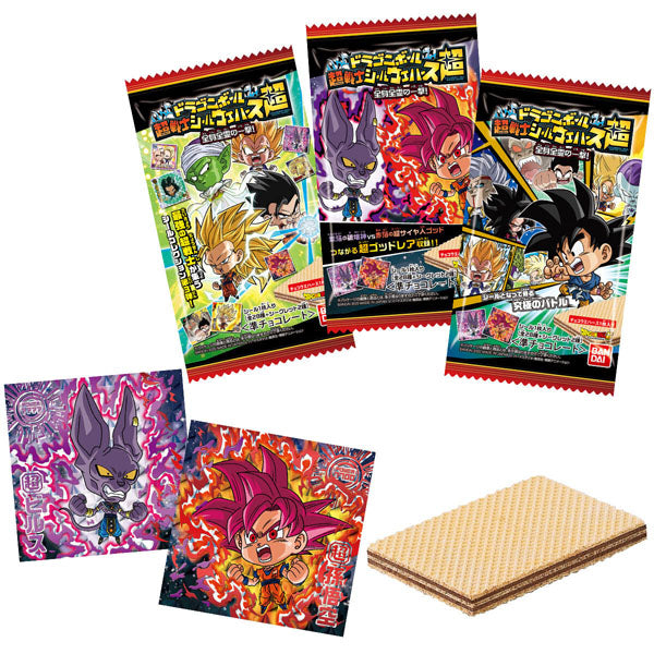 Wafer Dragon Ball Super Warrior Seal Wafer Whole Body Blow!--0