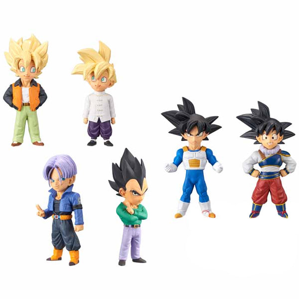 Figurines Dragon Ball Z World Collectable - EXTRA COSTUME (Set de 6)--0