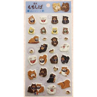 Chuuken Mochishiba - Pukkuri Stickers / Blue--0